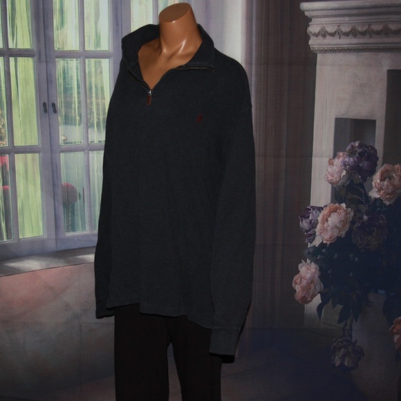 FINAL SALE Men's Polo Ralph Lauren Grey Pullover - Picture 1 of 4